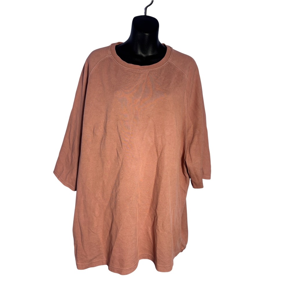 Free people we the free womens large Joah tee oversized lagenlook raglan sleeve